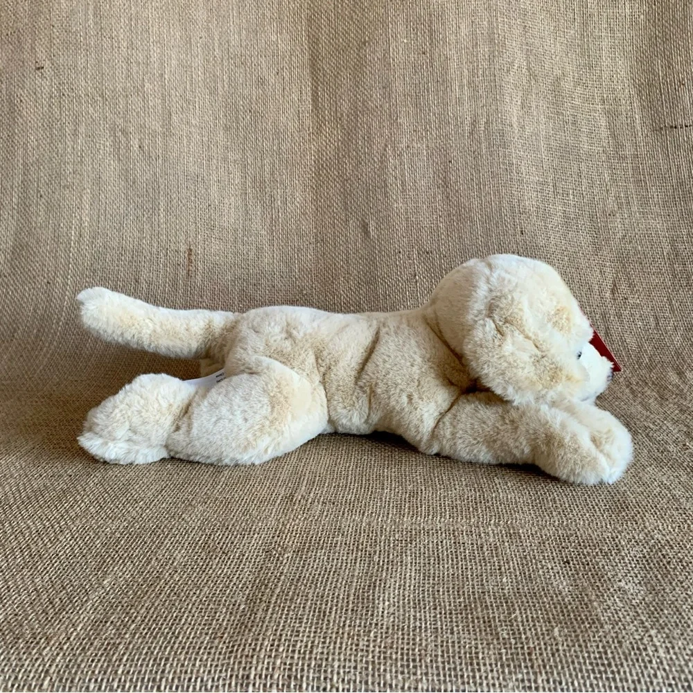 FAO SCHWARZ Stuffed Animal Adopt a Pet Dog Labrador Cream Color